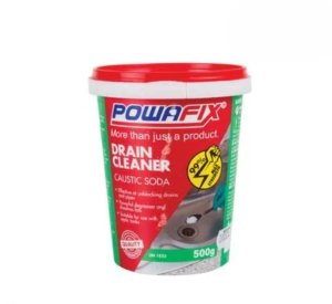 Pro 500g Caustic Soda Drain Cleaner - Industrial &amp; Home Use