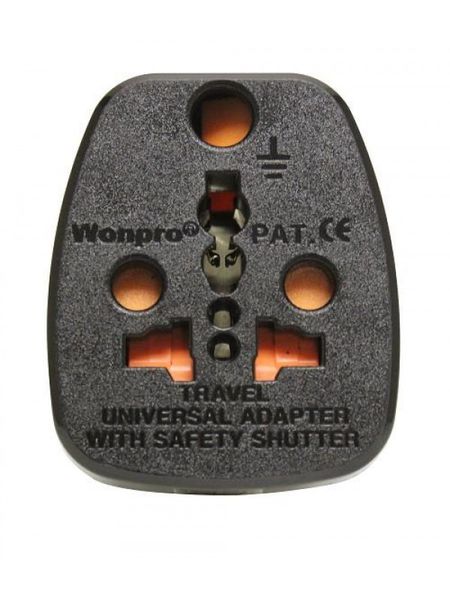 Travel Adapter SA To Euro (Pack Of 2 Adapters)