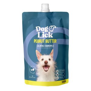 Dog Lick 500g Calming Peanut Butter for Dogs - Calming Treat