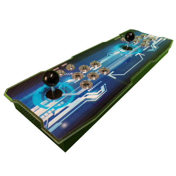 5568 Games Pandora 13S 2 Player 2D/3D Arcade Game Console - Blue