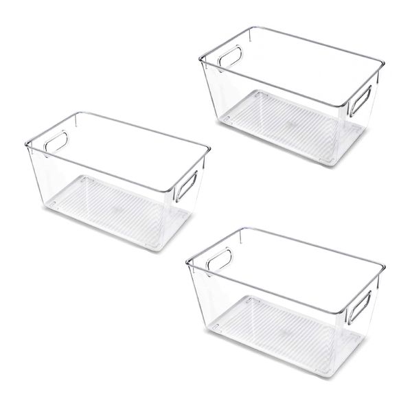 3 Pack Multifunctional Storage Container - Medium
