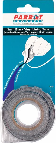 Vinyl Lining Tape (10 Meters - 3mm - Blue) Pack of 6