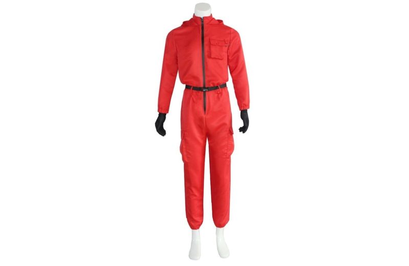Squid Games/Money Heist Red Jumpsuit