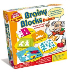 Small World Toys Brainy Blocks Deluxe
