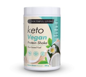 Keto Vegan Protein Shake - Plant Based, High Protein, MCT | Coconut | YL
