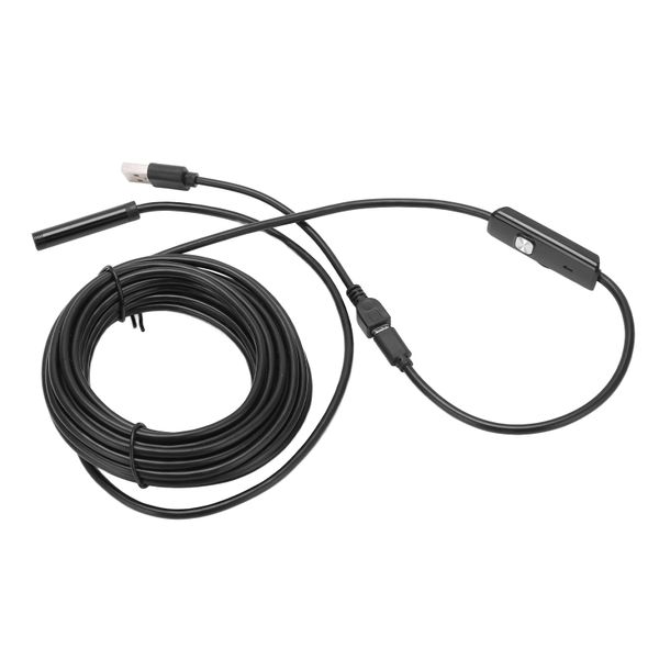Inspection Endoscope 8mm 6LED Waterproof for Electrical Maintenance 2m