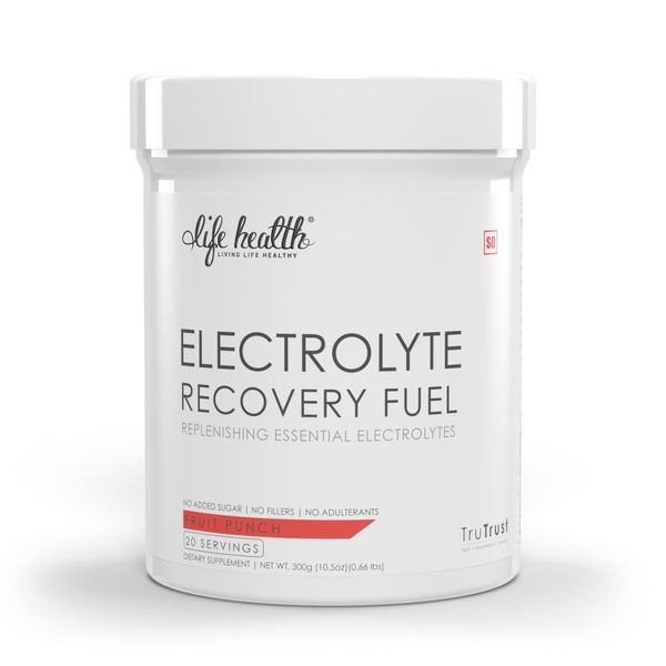 Life Health - Electrolyte Recovery Fuel Fruit Punch Flavoured 300g