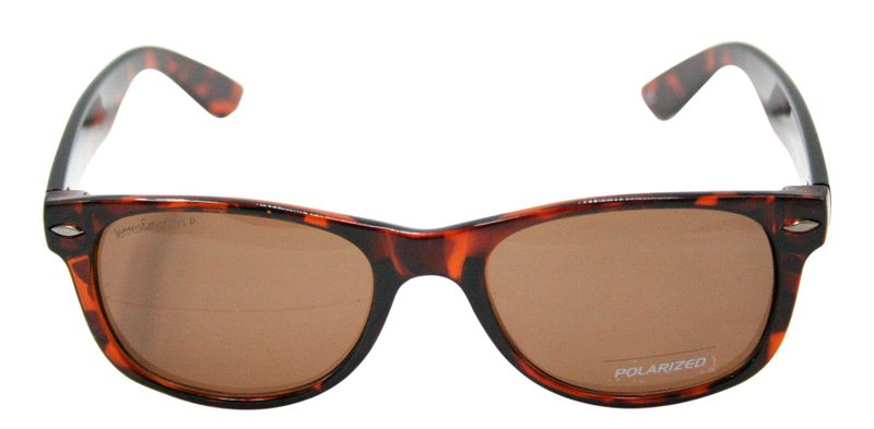 Lentes and Marcos "Prince-Lorenz" Polarised/UV400 Demi Wayfarer Sunglasses