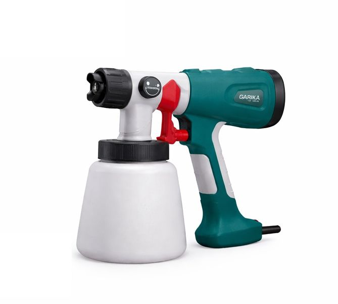550W Electric Spray Gun with 1000ml Tank, Adjustable Nozzle&amp; High-Pressure