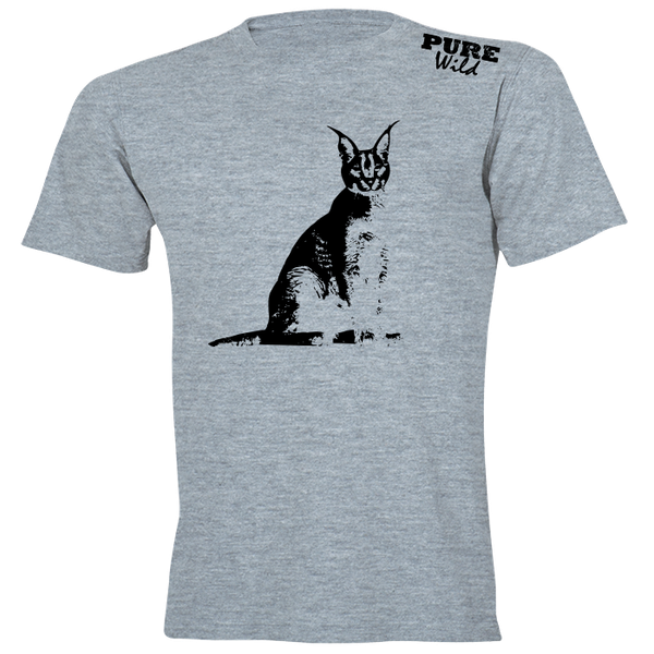 PureWild Men's Caracal Short Sleeve T-shirt