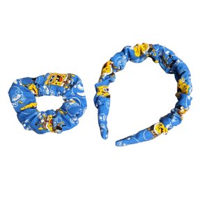 Spongebob Scrunchie and Alice Band Combo
