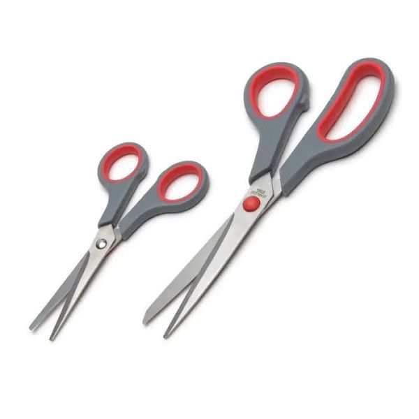 Scissors 2 Pieces - Grey/Red