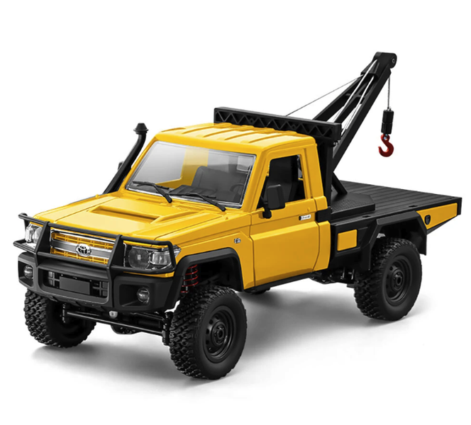 Radio Control Land Cruiser 1/12 Rock Crawler Tow Truck