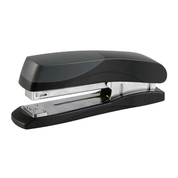Desktop Stapler Plastic Large 210x(24/6 26/6) Black 20 Pages - 6 Pack