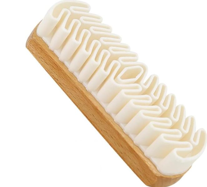 Suede Shoe Brush and Eraser for Nubuck, Leather and Fleece