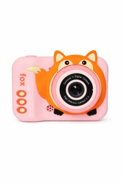 J P Children's Fox Camera HD Dual Lens-Fun Kids Photography Toy with Filter