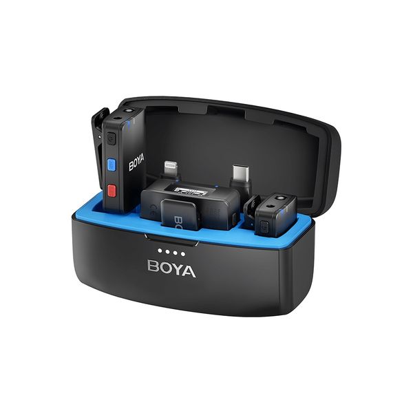 Boya BOYAMIC All-in-One Wireless Microphone System with Onboard Recording