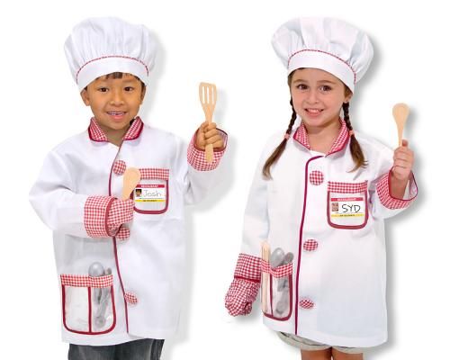 Melissa &amp; Doug Chef Costume Role Play Set
