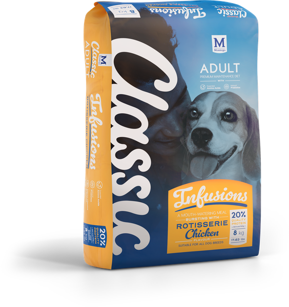 Montego Classic - Infusions Rotisserie Chicken Adult Dog Food - 8 kg