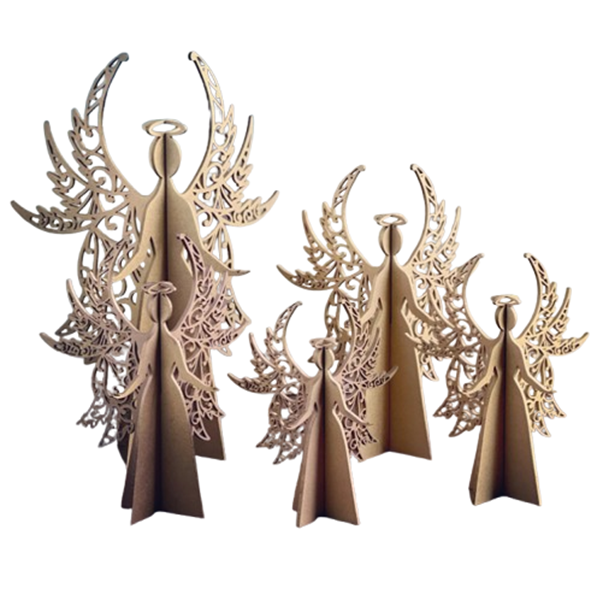 3D Angels- Christmas