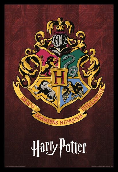 Harry Potter - Hogwarts School Crest Poster