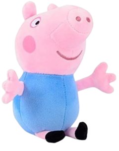 Peppa Pig - George Plush Snuggle Teddy - 30cm Length