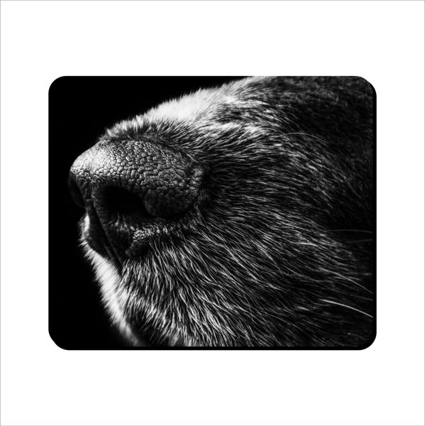 Mouse Pad -Black Dog Snout
