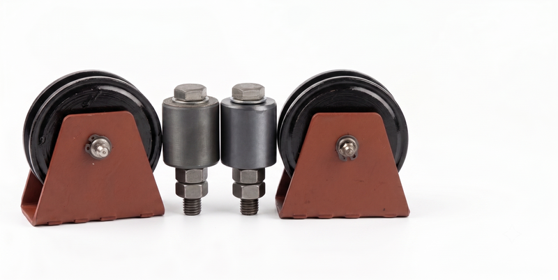 Greaseable Gate Roller Kit 80mm