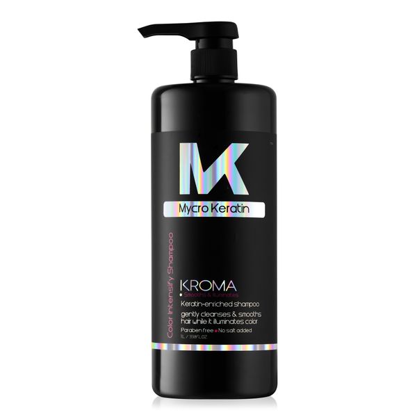 Mycro Keratin KROMA Colour Intensify Shampoo 1L - Maintain Hair Colour