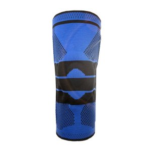 Professional Compression Knee Brace Support - L (Blue)