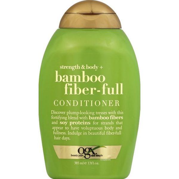 Ogx Strength &amp; Body + Bamboo Fiber-Full Conditioner, 13 fl oz/385ml