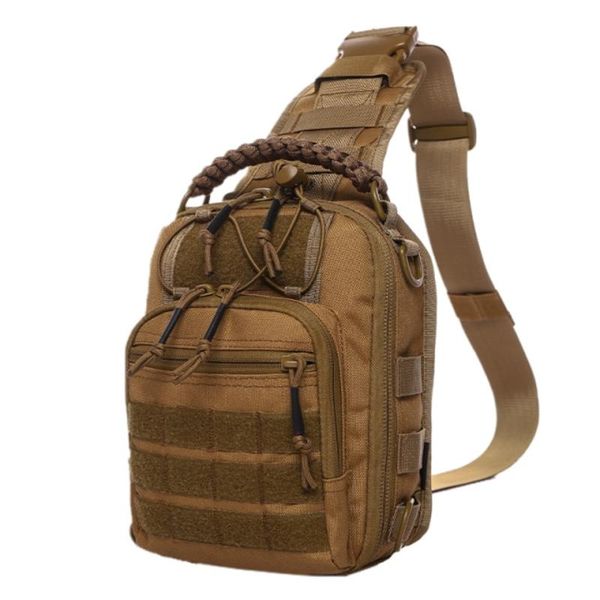 Tactical Theme Bag Men's Ribbon Molle Nylon 1000D Waterproof Nylon Heavy D