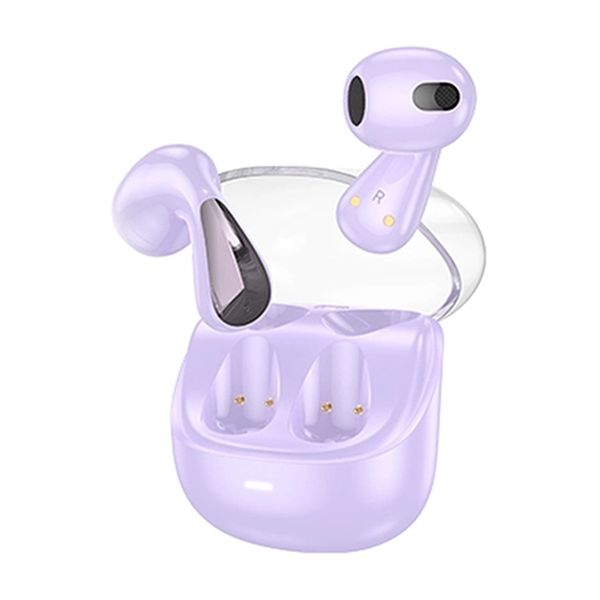 Borofone Wireless Comfortable Bluetooth 5.4 Crystal TWS Headset