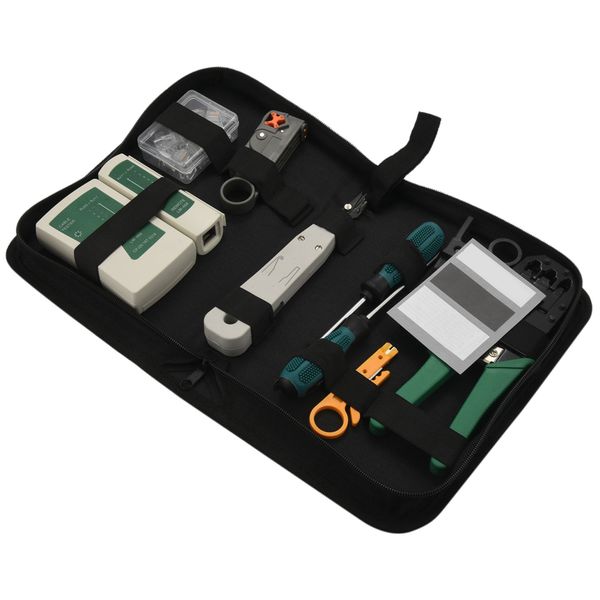 Network Cable Repair Tool Kit Set Crimping Maintenance Stripper Tool