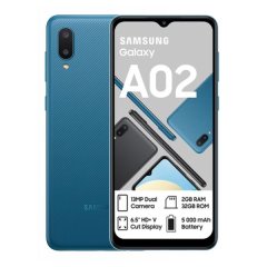 Samsung Galaxy A02 32GB Single Sim - Blue