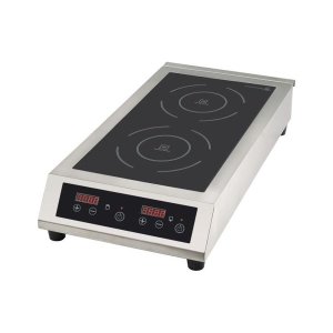 2 Plate induction cooker with touch control - table model