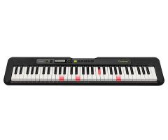 Casio LK-S250 61-Key Touch Response Lighting Keyboard - Black
