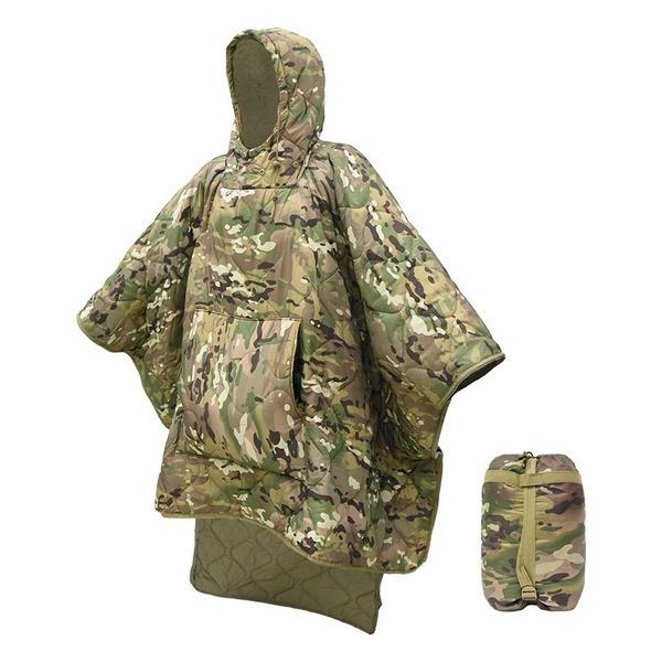 Multifunctional Tactical Camouflage Poncho Sleeping Bag