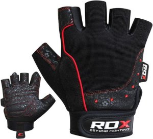 RDX Womens New Amara Gym Glove - Red Stone