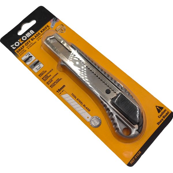 TOKOMA 18mm Snap-Off Blade Knife