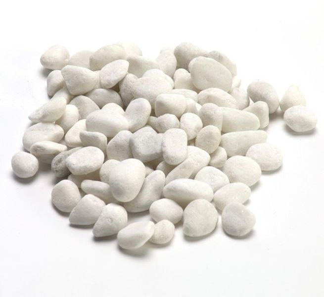 Bulk Pack X 2 River Stones - 1kg, White