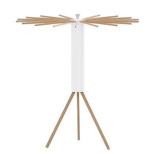 Synergy360 Octopus Clothes Drying Rack - 16 Rods, Solid Wood, Foldable