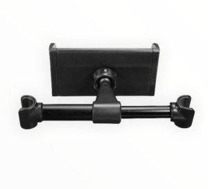 Universal Car Back Seat Headrest Phone/Tablet Mount (Black)