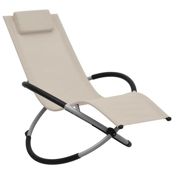 Chaise Lounge Chair Outdoor - Foldable Pool Chair, Rocking Chair for Beach
