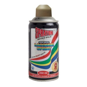 Sprayon Satin Gold Lacquer Spray Paint (250ml)