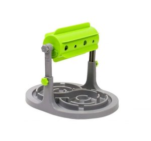 UrbanPets - Interactive Dog &amp; Cat Food Puzzle Toy, Slow Feeder