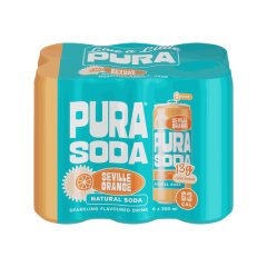 PURA Soda Seville Orange 6 x 300ml