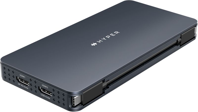 HyperDrive Next 10 Port Business Class USB-C Dock - Midnight Grey