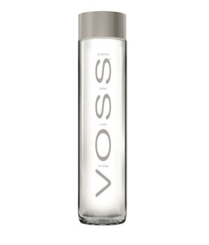 Voss Water Bottled Still Artisinal Water 800ml in Glass Bottle