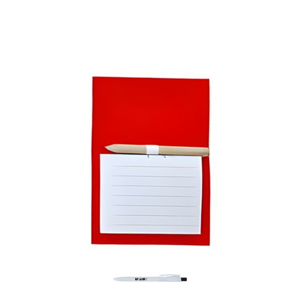 Assorted Vibrant Colors Novelty Fridge Magnet Grocery NotePad + ReVibe Pen